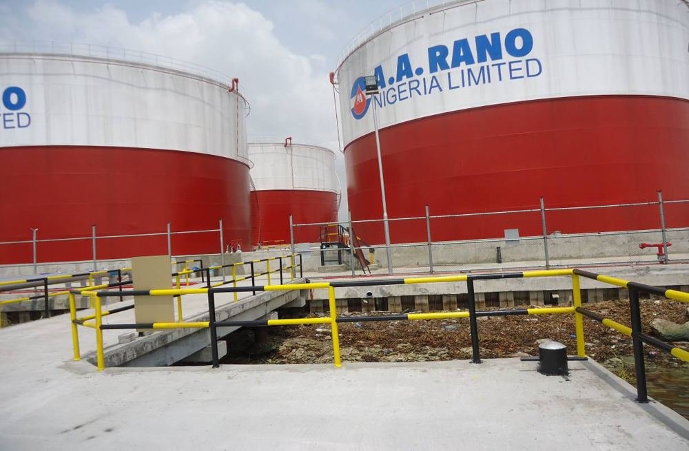 A.A Rano depot jetty and berthing facilities, Ijegun, Lagos